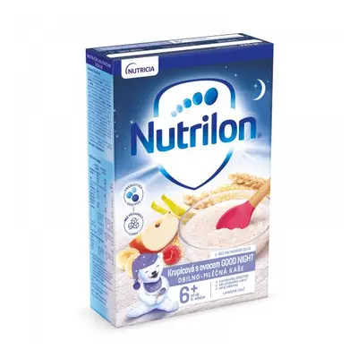 NUTRILON Pronutra Krupicová mléčná kaše s ovocem GOOD NIGHT od uk. 6. měsíce 225 g