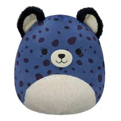 SQUISHMALLOWS Modrý gepard s chlupatým bříškem - Spotts, 30 cm