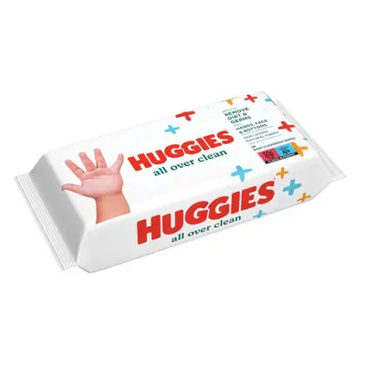 HUGGIES® Single All Over Clean Ubrousky vlhčené 56 ks