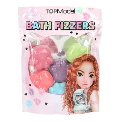 Top Model Bath Fizzers, Sada šumivých bomb do koupele, 6ks