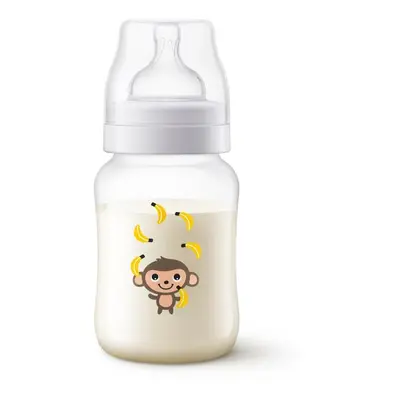 Avent láhev 260ml Antikolik opice