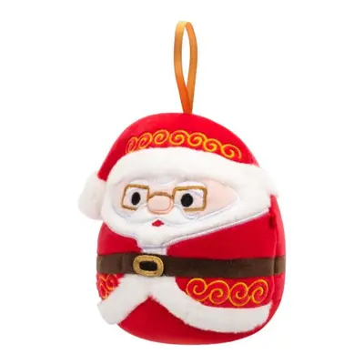 SQUISHMALLOWS Vánoční ozdoba Santa s brýlemi - Nick, 10 cm