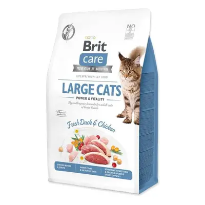 Krmivo Brit Care Cat Grain-Free Large cats Power & Vitality 0,4kg