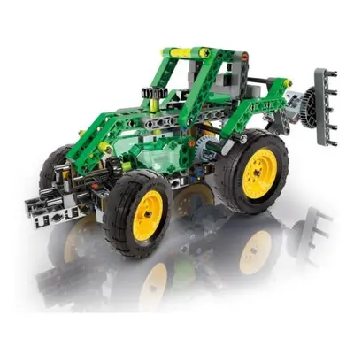 Clementoni Mechanické laboratoř - Farmářský traktor, 10 modelů, 200 dílků