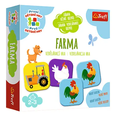 Trefl Hra Toddler ABC - Farma