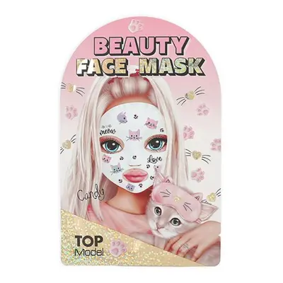 Top Model Beauty Face Mask, Candy - světle růžová