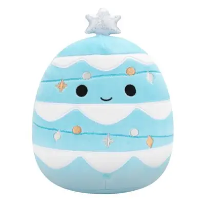 SQUISHMALLOWS Modrý vánoční stromeček - Keiko 20 cm