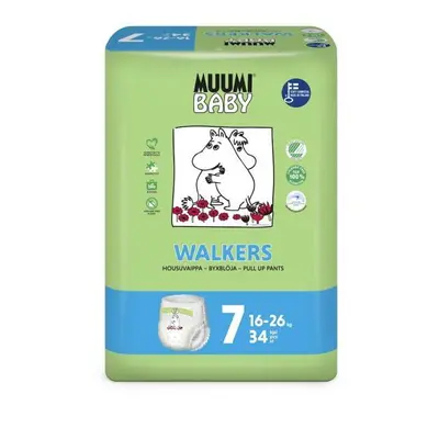 Kalhotky plenkové jednorázové 7 Extra Large 16-26kg 34ks Baby Muumi