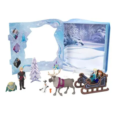 Mattel Frozen pohádkový příběh malé panenky anna a elsa s kamarády