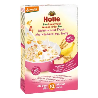 HOLLE Organické Junior vícezrnné müsli s ovocem, 250 g