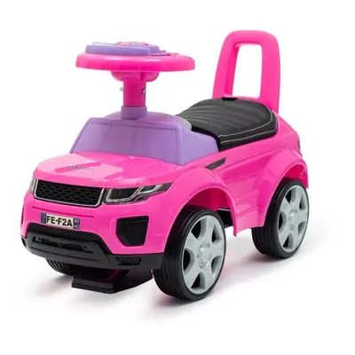 Dětské odrážedlo SUV Baby Mix Prime růžové v kůži