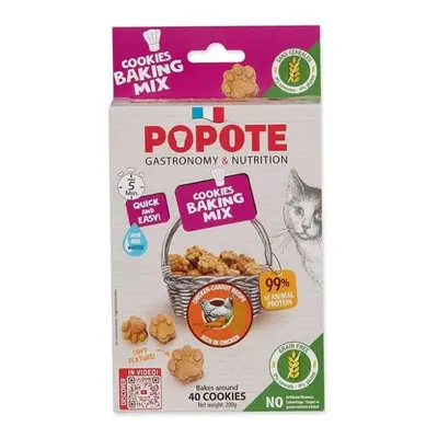 Pečicí směs Popote kuřecí Grain Free pro kočky 200g