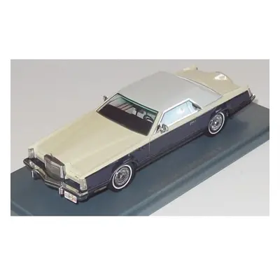 1:43 Lincoln Continental MK5 krémově-modrá