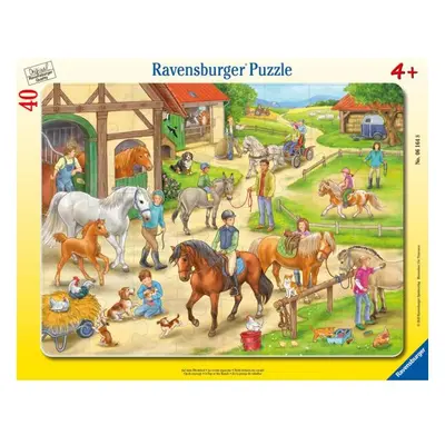 Ravensburger Na koňské farmě 40 dílků