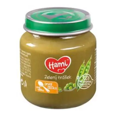 HAMI Příkrm zeleninový Zelený hrášek 125g