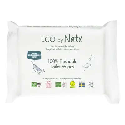 Eco by Naty Ubrousky vlhčené toaletní Eco 42 ks