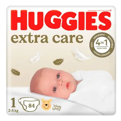 HUGGIES® Elite Soft Plenky jednorázové 1 (3-5 kg) 84 ks