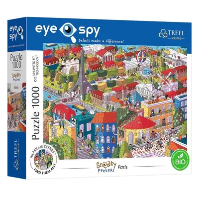 Trefl Puzzle Eye-Spy Sneaky Peekers, Paříž 1000 dílků