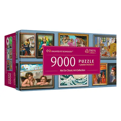 Trefl Puzzle 9000 UFT - Bláznivé umění