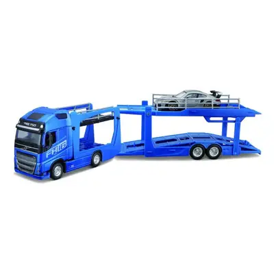 Bburago 1:43 STR FIRE Multicar Carrier - Volvo FH16 w/Porsche 911 GT2 RS