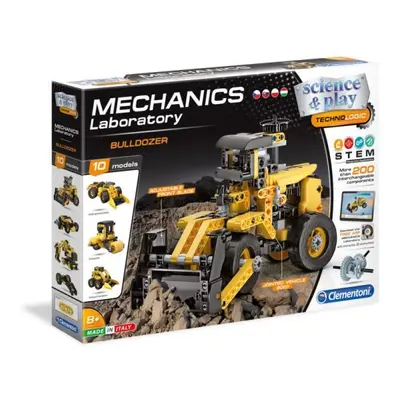 Mechanické laboratoř - Buldozer, 10 modelů, 200 dílků