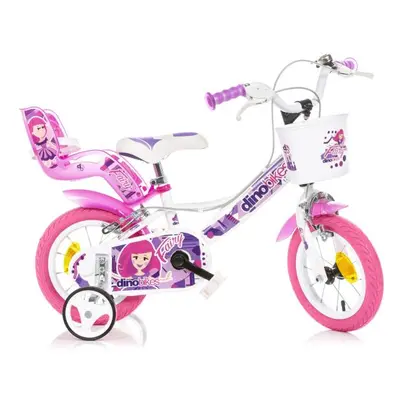 Dino Bikes - Dětské kolo 12" 124RSN-05FY Fairy - bílý