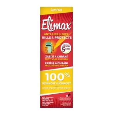 Elimax Účinný šampon 100ml + kovový hřeben