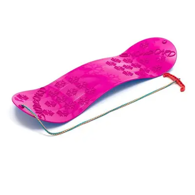 Dětský sněžný kluzák Baby Mix SNOWBOARD 72 cm růžový