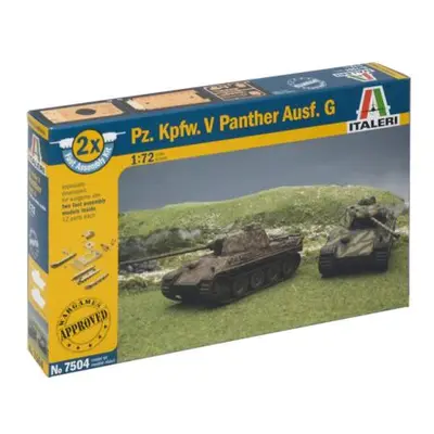 Fast Assembly tanky 7504 - Pz.Kpfw.V PANTHER Ausf.G (1:72)