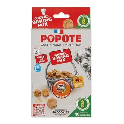 Pečicí směs Popote kuřecí Grain Free pro psy 200g