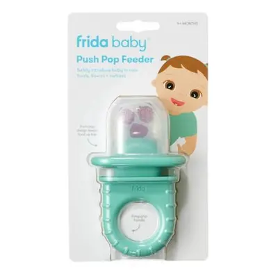 Frida baby Dudlík silikonový na krmení Push Pop Papuu 4m+