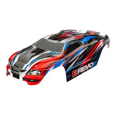 Traxxas karosérie E-Revo 1:16 červeno-modrá