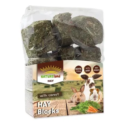 Seno Nature Land Hay bloky s mrkví 600g