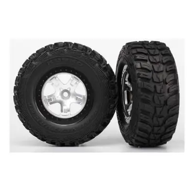 Traxxas kolo 2.2/3.0", disk SCT saténový-černý, pneu Kumho (2)