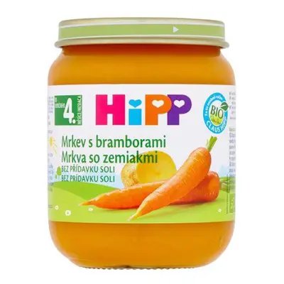 Příkrm zeleninový BIO Mrkev s brambory 125g Hipp