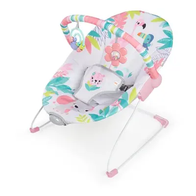 BRIGHT STARTS Lehátko vibrující Flamingo Vibes ™ 0m +, do 9kg