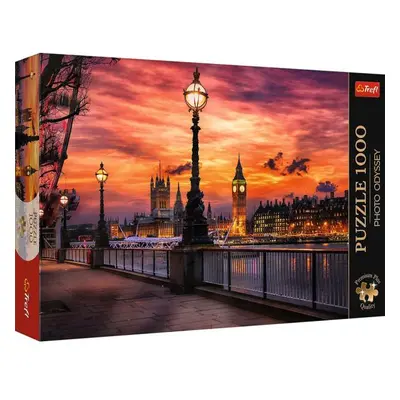 Trefl Puzzle 1000 Premium Plus - Foto Odyssey: Big Ben, Londýn