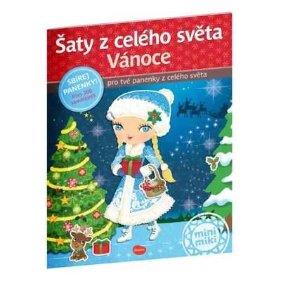 Šaty z celého světa VÁNOCE ¦ Kniha samolepek