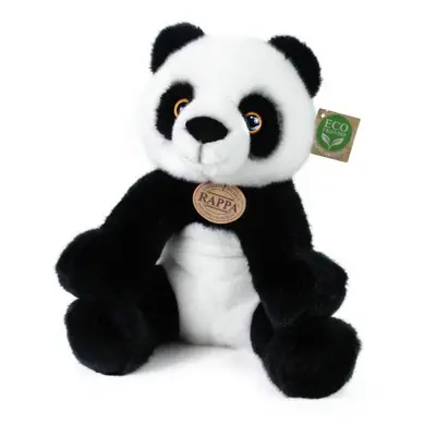 Plyšová panda sedící 27 cm ECO-FRIENDLY