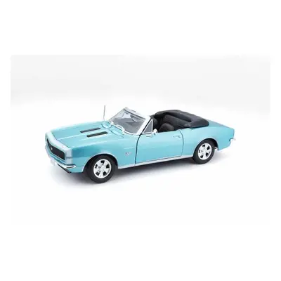 Maisto - 1967 CHEVROLET CAMARO SS 396 CONVERTIBLE, metal tyrkysový, 1:18