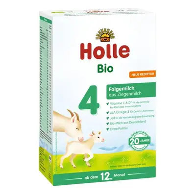 HOLLE BIO Kozí mléko pro batolata 4 pro děti od 12. měsíce, 400 g