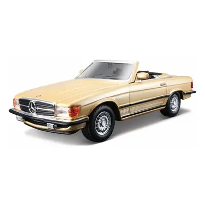 Bburago 1:32 Mercedes Benz 450 SL (1977) Gold