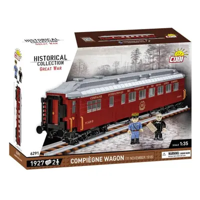 Cobi Compiegne vagón (Wagon de l'Armistice), 1:35, 1945 k, 2 f