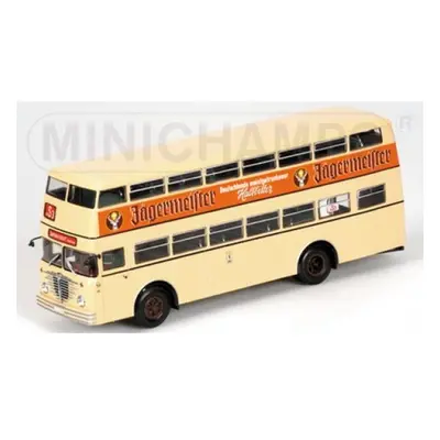 1:43 BUESSIG D2U BUS DOPPELDECKER JAEGERMEISTER 1955