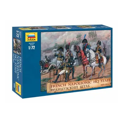 Model Kit figurky 8080 - FRENCH Napoleonic HQ STAFF (1:72)