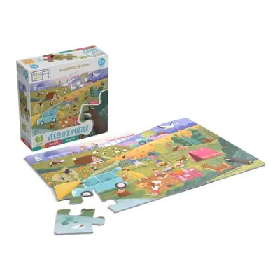 KukiKuk 80052 Velké puzzle Na výletě