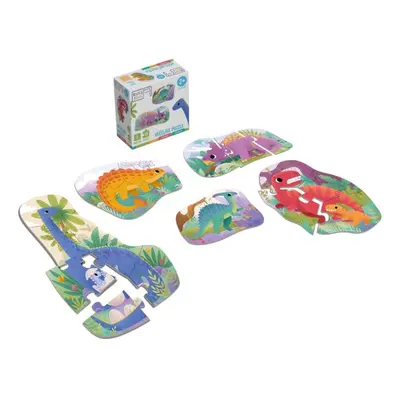 KukiKuk 80006 Velké puzzle Dinosauři