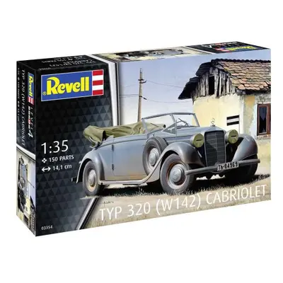 Plastikový ModelKit auto 03354 - Typ 320 (W142) Cabriolet (1:35)