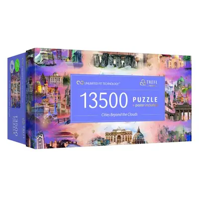 Trefl Puzzle 13500 UFT - Města za oblaky