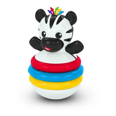 BABY EINSTEIN Kousátko stohovací zebra Stack & Wobble Zen™ 3m+